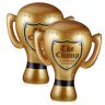 CORHAD 2 Stks Partij Opblaasbare Trofee Klap Trofee Opblaasbare Prijs Cup Kunstmatige Opblaasbare Trofee Simulatie Opblaasbare Trofee Spel Opblaasbare Trofee Opblaasbare Award Trofee Cup