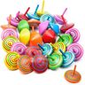 Longsing Gyro Gyro Gyro 30 stuks kleurrijk creatief leuk cadeau voor kinderen kinderen feesttas vulstoffen tl 4 x 4 x 4 cm