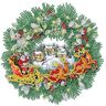 LYEAA 5D DIY Gedeeltelijke Speciale Vormige Boor Garland Kit Decor (KA470)