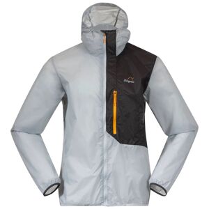 Bergans Of Norway Y Lightline Pure Windbreaker J Pearl Grey/Dark Shadow Grey M