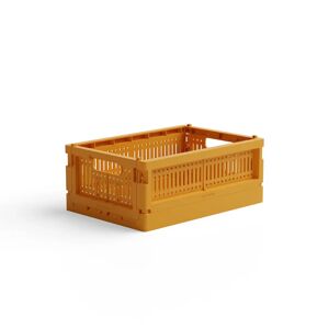 Made Crate Mini Foldekasse, Mustard