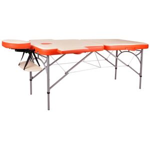 ISL Massasjebord Tamati 2-Delt Aluminium - Oransje