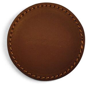 OX Denmarq Ox Coasters, Cognac Leather, Set With 5 X Coasters