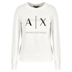 Giorgio Armani Exchange Kvinne Sweatshirt Hvit M