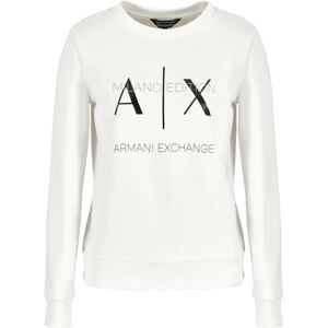 Giorgio Armani Exchange Kvinne Sweatshirt Hvit L