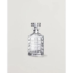 Ralph Lauren Home Hudson Plaid Crystal Decanter Clear