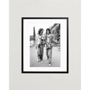 Sonic Editions Framed Mick & Ronnie Hit The Courts