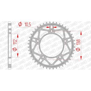 AFAM Standard stålkrone 12817 - 520