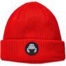 CRAB GRAB CIRCLE PATCH BEANIE RED One Size  - RED - unisex