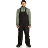 QUIKSILVER UTILITY BIB TRUE BLACK M  - TRUE BLACK - male