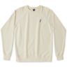 CRAB GRAB EMBROIDERED CLAW CREW BONE M  - BONE - male