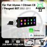 HYPALIKE Android Car Multimedia Head Unit  Carplay  Autoradio  GPS  1Din  Rádio  Head Unit  Fiat Citroen C8
