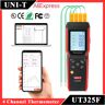 UNI-T UT325F Termômetro Digital  4 Canais  K J T E R S N Tipo Termopares  Temperatura com Software
