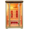 VOGUE SAUNA Sauna de infravermelhos 2 lugares Gama prestige OSLO II - C120*P105*A190 cm