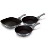 berlinger-haus Berlinger Haus Moonlight Set 2 Sartenes + Grill de Aluminio Forjado 20/24/28cm