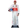 S/marca Figura de Papelão Tamanho Real Jenson Button 184Cm