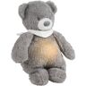 NATTOU Sleepy Bear Grey jucărie de adormit cu senzor de plâns 0 m+ 1 buc unisex