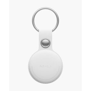 MiLi MiTag Location Finder bluetooth-tracker med fodral (vit)