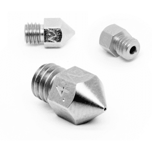 Micro Swiss - MK8 0,60mm Plated A2 Tool Steel Wear Resistant Nozzle