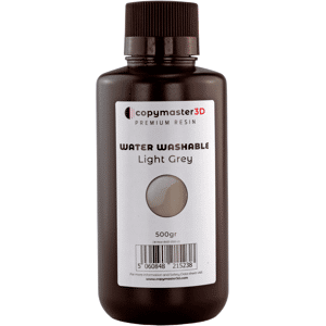 Copymaster3D Water Washable UV Resin - 500 ml - Ljusgrå