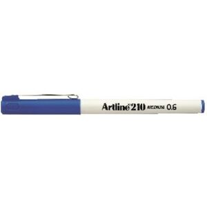 Fineliner Artline 210 M 0.6 blå 12st