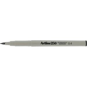 Fineliner ARTLINE 250 0,4mm svart 12st