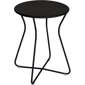 Fermob - Cocotte Stool - Liquorice - Svart - Utomhuspallar Och Puffar - Metall