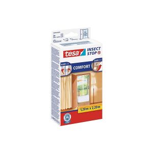 Tesa Insect Stop Comfort myggnät   vit dörr   2 x (120 x 220cm)