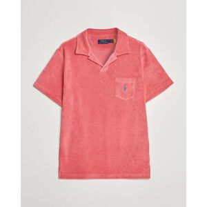 Polo Ralph Lauren Cotton Terry Open Collar Polo Adirondack Red