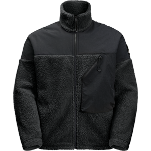 Jack Wolfskin Unisex Maarweg Jacket Granite Black L, Granite Black