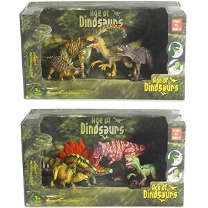 SUNTOY Dinosaurie Lekset 4-Pack