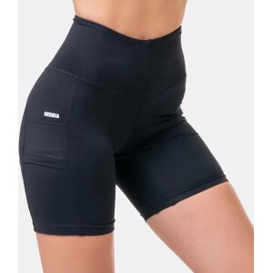 Nebbia Fit Smart Biker Shorts Black