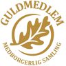 Guldmedlem dekal 12cm   Medborgerlig Samling