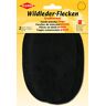 Kleiber + Co.GmbH Wildlederflecken Gross, Wildleder Leder, schwarz, 16x10 cm, 2