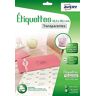 Avery 126 Etiketten selbstklebend (21 pro Blatt) – 63,5 x 38,1 – Eindruck Tintenstrahldrucker – Transparent (j8560cl)