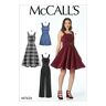 McCall's McCall 's Patterns 7626 D5 Schnittmuster Kleider, Gürtel, Strampler und Overall, Mehrfarbig