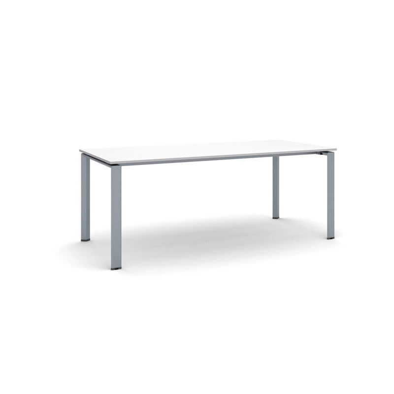 B2B Partner Rokovací stôl infinity 2000 x 900 x 750 mm, biela