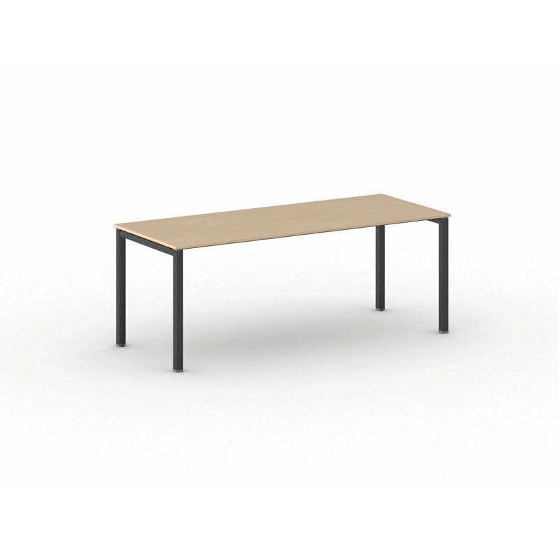 B2B Partner Rokovací stôl square 2000 x 800 x 750 mm, buk