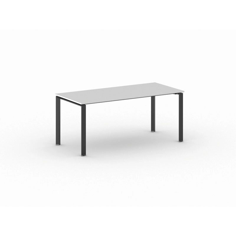 B2B Partner Rokovací stôl infinity 1800 x 900 x 750 mm, biela