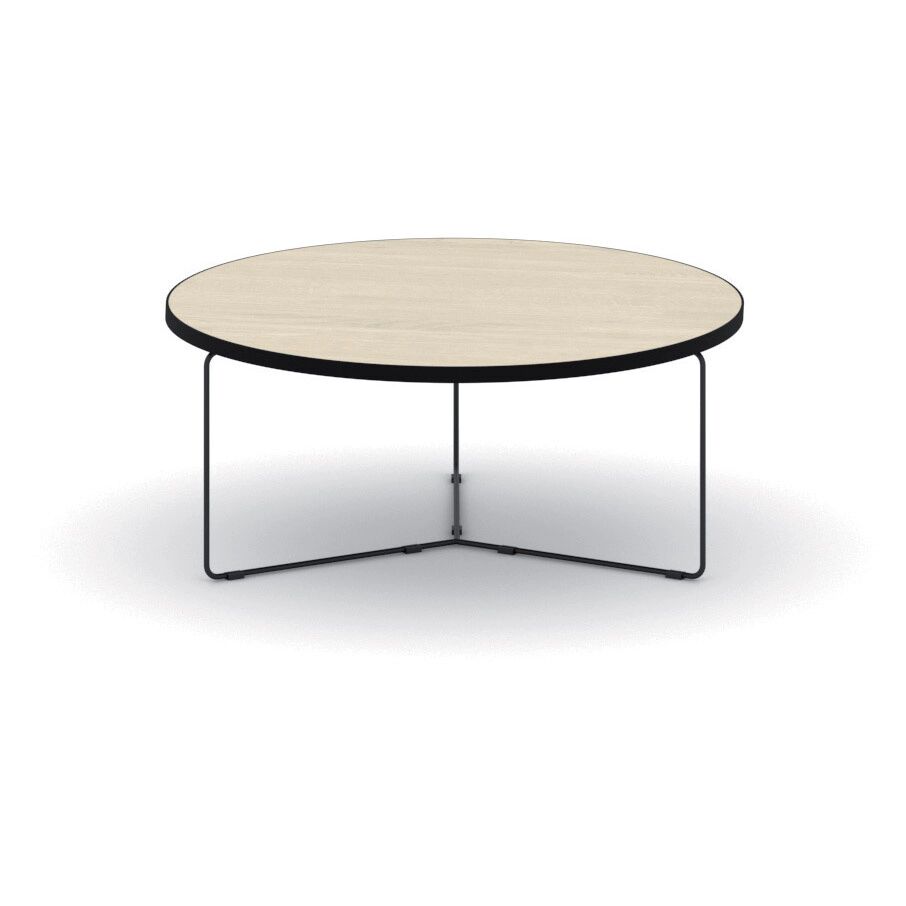 B2B Partner Okrúhly konferenčný stôl tender, výška 275 mm, doska priemer 900 mm,