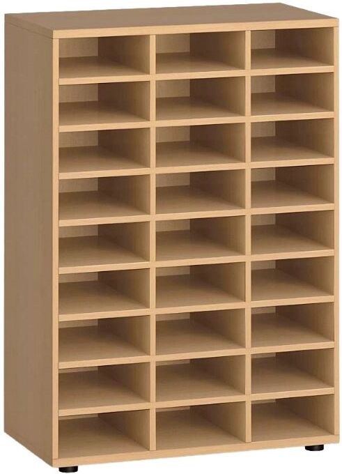 B2B Partner Triediaci regál primo classic, 800 x 400 x 1129 mm, 27 priehradiek,