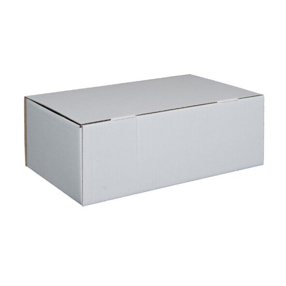 B2B Partner Zásielková kartónová krabica, biela 302 x 207 x 110 mm, 25 ks