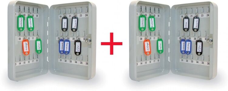 B2B Partner Skrinka na kľúče 1+1 zadarmo, na 48 kľúčov