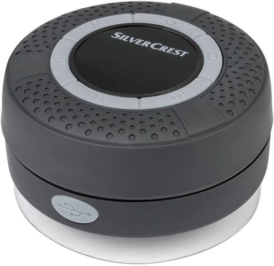 SILVERCREST® Reproduktor do kúpeľne s Bluetooth® Good SBL 3 D1 (sivá)