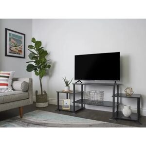 Mainstays No Tools Entertainment Center for TVs up to 40", True Black Oak