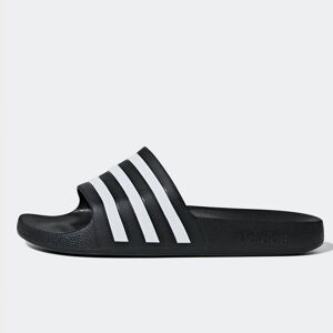 adidas Slide Shower Sandals - male - Black/White - 12