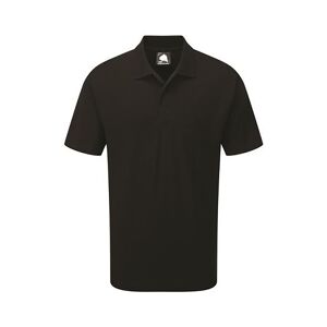 ORN 1190-30 Oriole Moisture Wicking Poloshirt M  Black