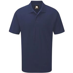 ORN 1190-30 Oriole Moisture Wicking Poloshirt L  Navy