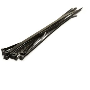 C Tie Nylon Cable Ties 7.6mm x 370mm (Pack of 100)