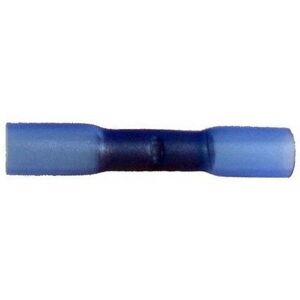 Partex HSB2.0 Heat Shrink Butt Connector Blue - Pack 100